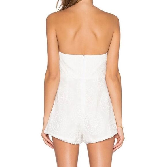 Stone Cold Fox Off White Folsom Jumper Romper Size 2 - Picture 5 of 16
